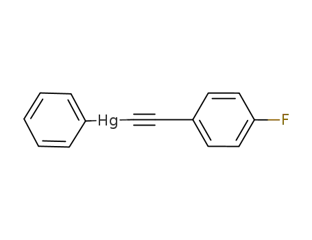 Mercury, [(4-fluorophenyl)ethynyl]phenyl-