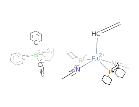 [bis(tricyclohexylphosphane)bis(acetonitrile)(vinyl)ruthenium(II)] tetraphenylborate