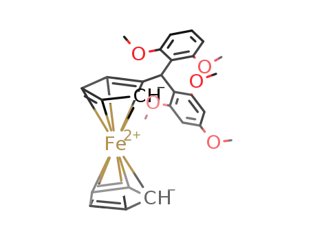 ferrocenyl(2,4,6-trimethoxyphenyl)(2,6-dimethoxyphenyl)methane