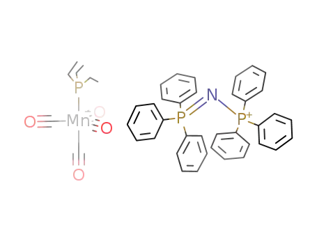 {bis(triphenylphosphine)iminium}{Mn(CO)4PEt<sub>3</sub>}