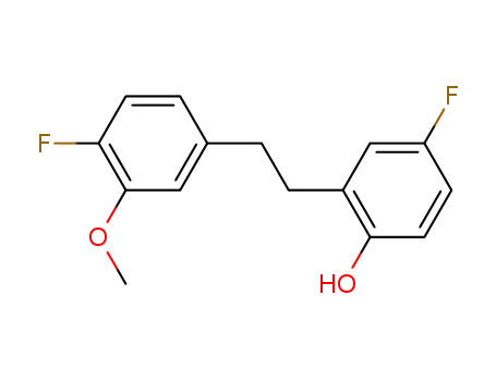 Phenol, 4-fluoro-2-[2-(4-fluoro-3-methoxyphenyl)ethyl]-