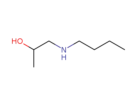 Molecular Structure of 25250-77-5 (1-(butylamino)propan-2-ol)