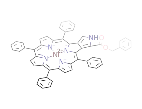 NiC<sub>22</sub>N<sub>5</sub>H<sub>8</sub>(C<sub>6</sub>H<sub>5</sub>)4COOCH<sub>2</sub>C<sub>6</sub>H<sub>5</sub>
