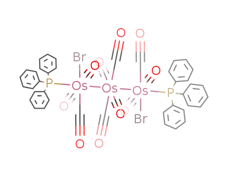 Br<sub>2</sub>Os<sub>3</sub>(CO)10(P(C<sub>6</sub>H<sub>5</sub>)3)2