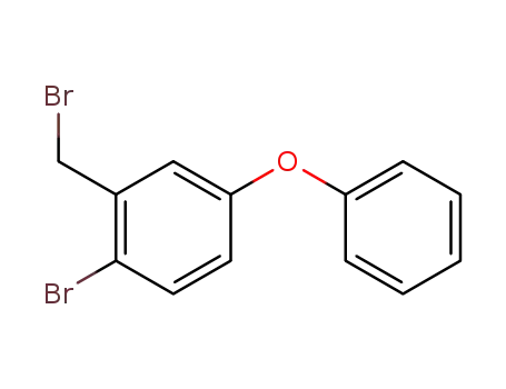 Molecular Structure of 77317-54-5 (4-phenoxy-2-bromomethylphenyl bromide)