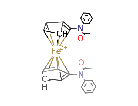 1,1'-di[(N-acetyl-N-phenyl)amido]ferrocene