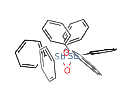 Molecular Structure of 102614-53-9 (triphenylstibine oxide)