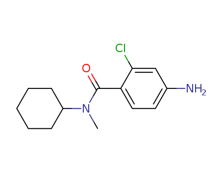 Benzamide, 4-amino-2-chloro-N-cyclohexyl-N-methyl-
