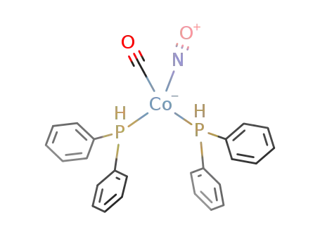 Co(NO)(CO)((C<sub>6</sub>H<sub>5</sub>)2PH)2