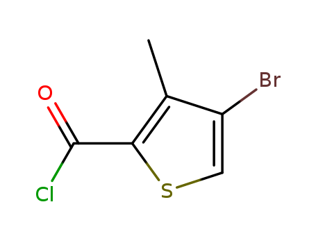 4-Bromo-3-methylthiophene-2-carboxylic acidchloride