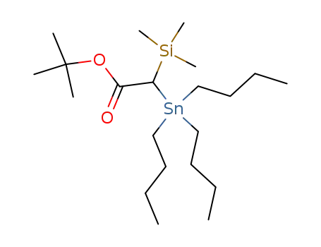 tert-butyl α-(tri-n-butylstannyl)-α-(trimethylsilyl)acetate