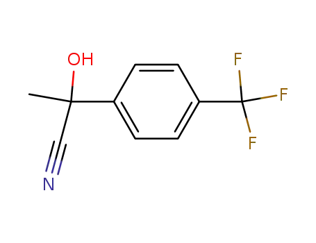 α-hydroxy-α-methyl-4-(trifluoromethyl)benzeneacetonitrile