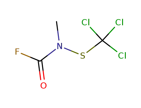 Molecular Structure of 23744-46-9 (Carbamic fluoride, methyl[(trichloromethyl)thio]-)
