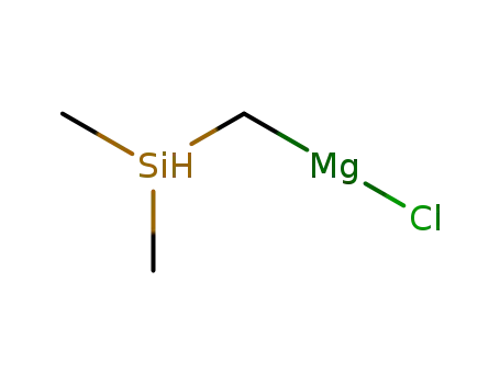 Molecular Structure of 3144-72-7 (Magnesium, chloro[(dimethylsilyl)methyl]-)
