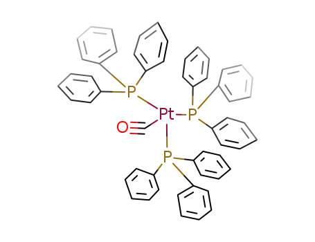 Pt(CO)(PPh<sub>3</sub>)3