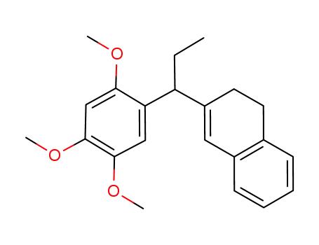 3-[1-(2,4,5-trimethoxyphenyl)propyl]-1,2-dihydronaphthalene