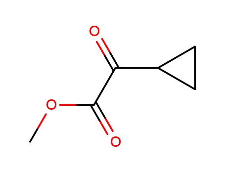 Cyclopropaneacetic acid, a-oxo-, methyl ester
