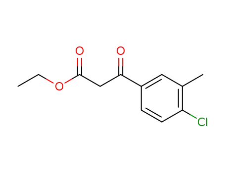 Molecular Structure of 430535-14-1 (ETHYL (4-CHLORO-3-METHYLBENZOYL)ACETATE)