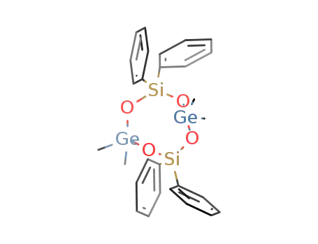 1,3,5,7-Tetraoxa-2,6-disila-4,8-digermacyclooctane,
4,4,8,8-tetramethyl-2,2,6,6-tetraphenyl-