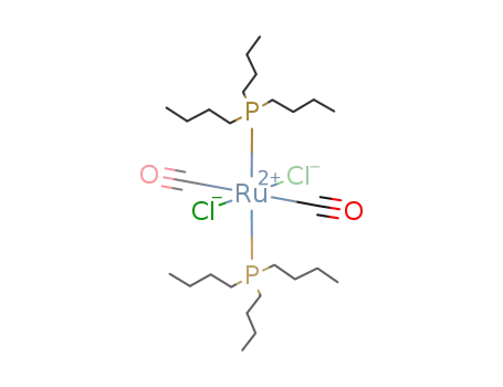 Ru(CO)2Cl<sub>2</sub>(P(C<sub>4</sub>H<sub>9</sub>)3)2