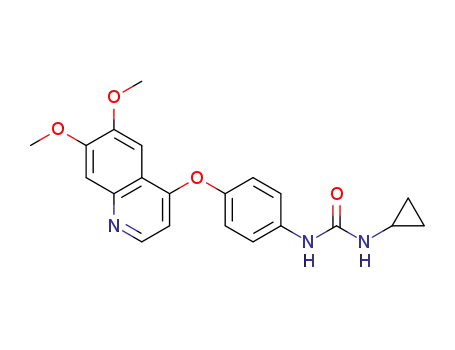 N-Cyclopropyl-N'-(4-(6,7-dimethoxyquinolin-4-yloxy)phenyl)urea