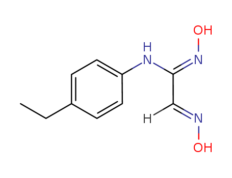 Ethanimidamide, N-(4-ethylphenyl)-N-hydroxy-2-(hydroxyimino)-, [N(Z),2E]- (9CI)