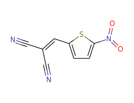2-[(5-nitrothiophen-2-yl)methylidene]propanedinitrile cas  84653-70-3