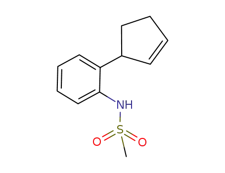 N-methanesulfonyl-2-(cyclopent-2-en-1-yl)aniline