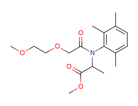 N-(1'-methoxycarbonylethyl)-N-(2'-methoxyethoxyacetyl)-2,3,6-trimethylaniline