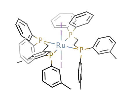 [Ru((CH<sub>3</sub>C<sub>6</sub>H<sub>4</sub>)2PCH<sub>2</sub>CH<sub>2</sub>P(C<sub>6</sub>H<sub>5</sub>)2)2I<sub>2</sub>]