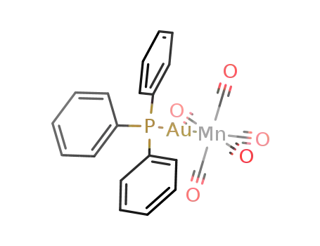 {(C<sub>6</sub>H<sub>5</sub>)3PAuMn(CO)5}