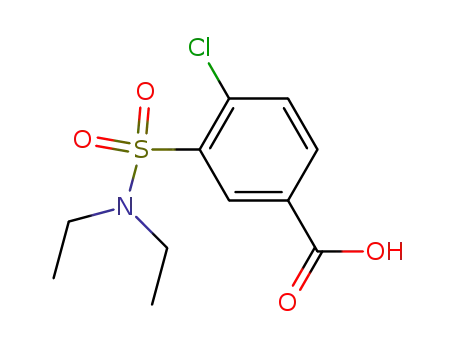 4-클로로-3-디에틸설파모일-벤조산