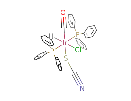 Carbonylchlorohydrido(thiocyanato-S)bis(triphenylphosphan)iridium(III)