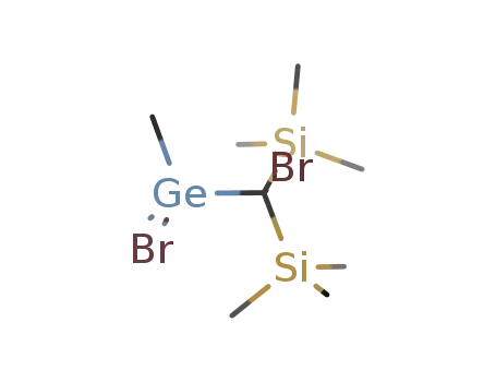 {Bromo[bromo(dimethyl)germyl]methylene}bis(trimethylsilane)