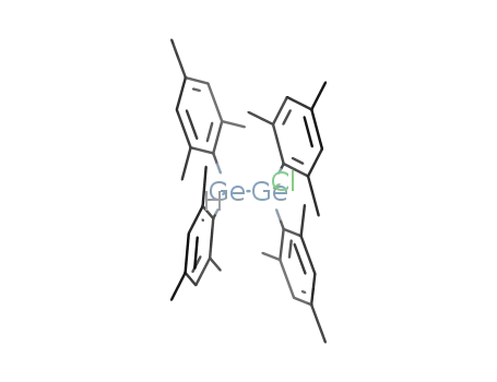 ((CH<sub>3</sub>)3(C<sub>6</sub>H<sub>2</sub>))2GeHGeCl((CH<sub>3</sub>)3(C<sub>6</sub>H<sub>2</sub>))2