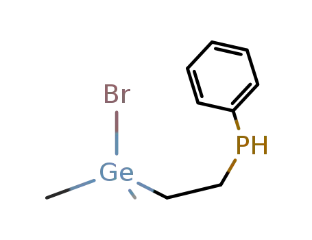 1-(phenylphosphino)-2-(dimethylbromogermyl)ethane