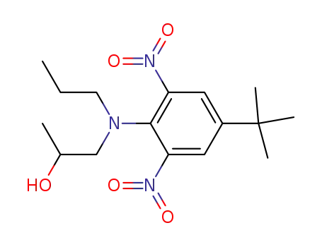 1-[[4-(1,1-Dimethylethyl)-2,6-dinitrophenyl]-propylamino]-2-propanol