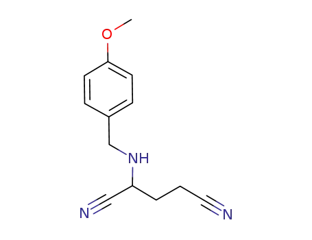 2-[(4-methoxybenzyl)amino]pentanedinitrile