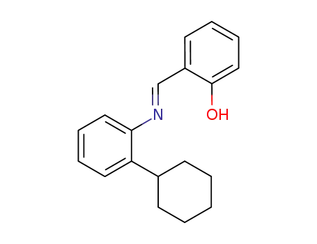 2-[(2-cyclohexylphenylimino)methyl]phenol