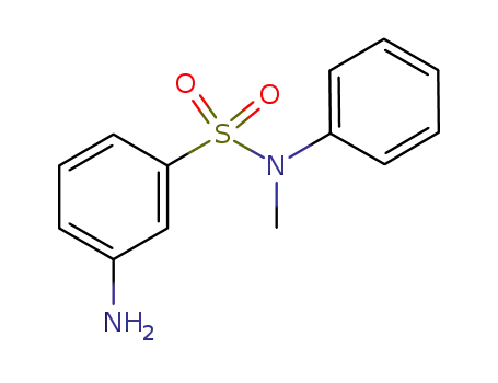 Molecular Structure of 6374-99-8 (3-amino-N-methylbenzenesulfonanilide)