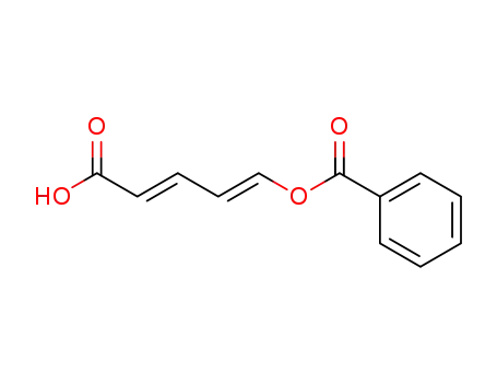 5-benzoyloxy-2(E),4(E)-pentadienoic acid