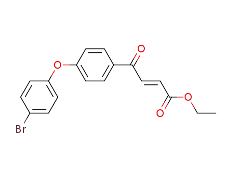 Ethyl 4-[4-(4-bromophenoxy)phenyl]-4-oxobut-2-enoate