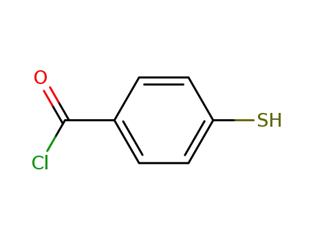 Benzoyl chloride, 4-mercapto- (9CI)