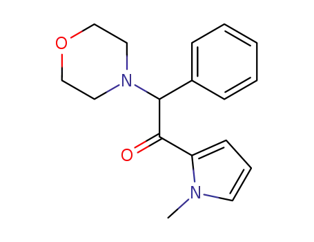 Ethanone, 1-(1-methyl-1H-pyrrol-2-yl)-2-(4-morpholinyl)-2-phenyl-