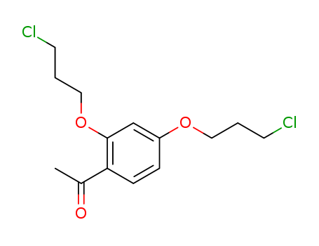 2,4-BIS(3-CHLOROPROPOXY)ACETOPHENONE