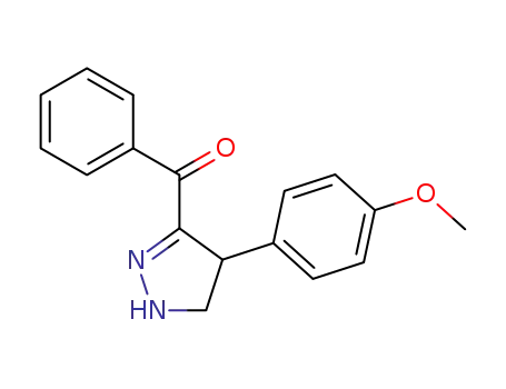[4-(4-Methoxy-phenyl)-4,5-dihydro-1H-pyrazol-3-yl]-phenyl-methanone
