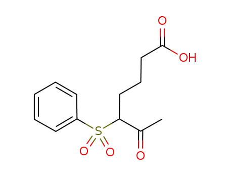 6-oxo-5-(phenylsulfonyl)heptanoic acid