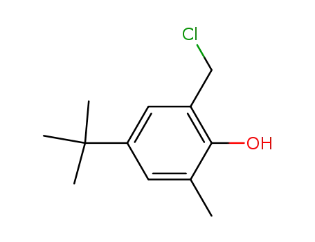 4-tert-Butyl-6-chlormethyl-o-kresol