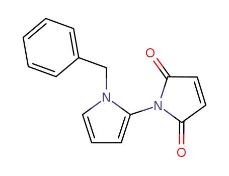 Molecular Structure of 122845-06-1 (N-(1-benzyl-1H-pyrrol-2-yl)maleimide)
