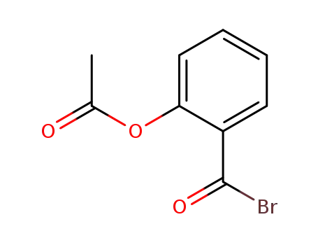Molecular Structure of 88803-91-2 (Benzoyl bromide, 2-(acetyloxy)-)